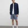 Brand new ❤️ Club Monaco Men Baxter Chambray 7" Shorts Blue 🎉
