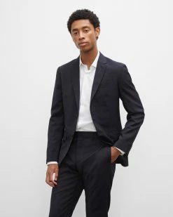 Deals 😍 Club Monaco Men Grant Wool Blazer Navy ✨