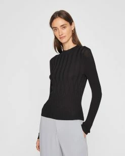 Best Pirce 👏 Club Monaco 👩 Women Keisa Sweater Black 🛒