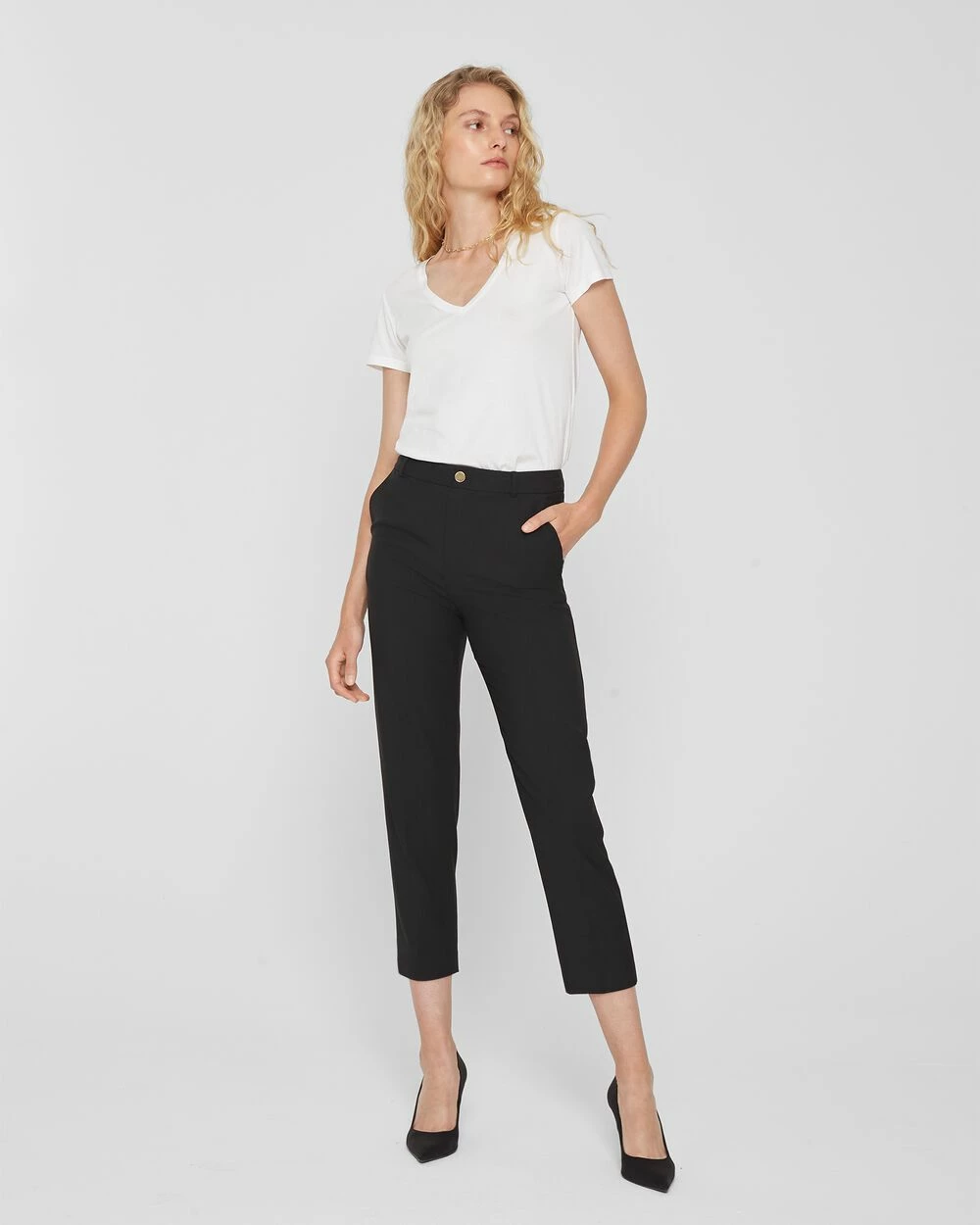 Best reviews of π― Club Monaco π© Women Borrem Pants Black π - Image 4