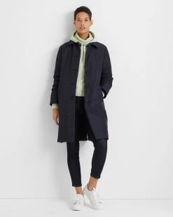 Brand new ❤️ Club Monaco 👩 Women Padded Overcoat Midnight 😍