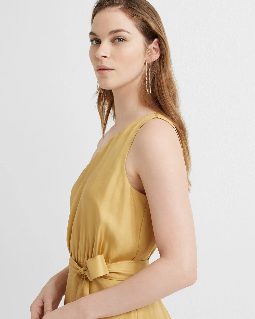 New π Club Monaco π© Women Asymmetrical Waist π Dress Ginger 𧨠- Image 3