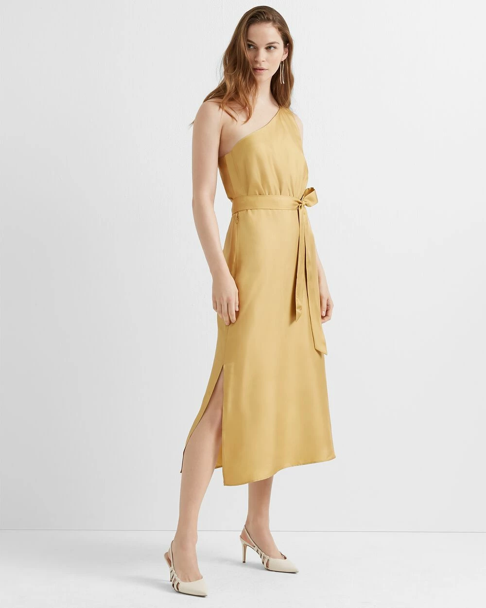 New π Club Monaco π© Women Asymmetrical Waist π Dress Ginger π§¨