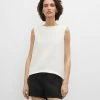 Best reviews of 👍 Club Monaco 👩 Women Sculptural Top Crescent Cream 🔔