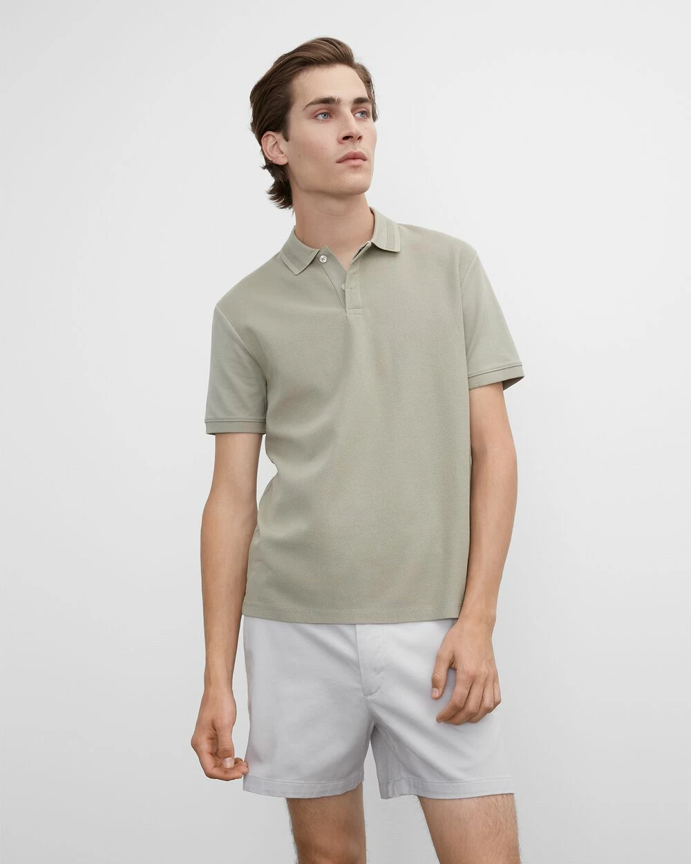 Hot Sale 𧨠Club Monaco Men Seed Stitch Polo Green β