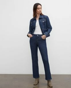 New 💯 Club Monaco 👩 Women The Perfect Bootcut 👖 Jeans Indigo 🎁