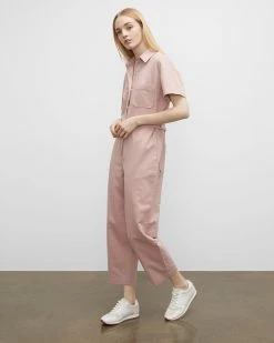 Best reviews of ✔️ Club Monaco 👩 Women Utility Jumpsuit Mauve 😉