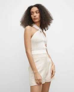 Flash Sale 😀 Club Monaco 👩 Women Raeni Sweater Pink Multi 🌟