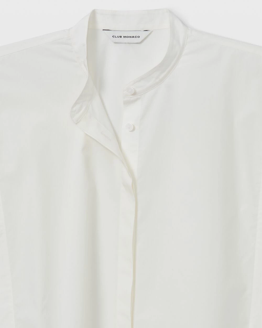 Best deal π Club Monaco π© Women Cinched Sleeve π Shirt White π€© - Image 5
