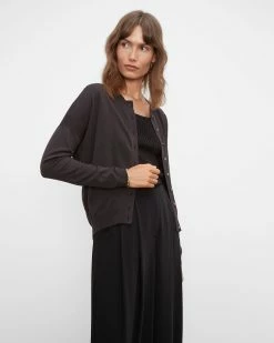 Cheap ✨ Club Monaco 👩 Women Voluminous Cardigan Black ✨