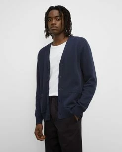 Best reviews of 😍 Club Monaco Men Double Knit Cardigan Navy 👍