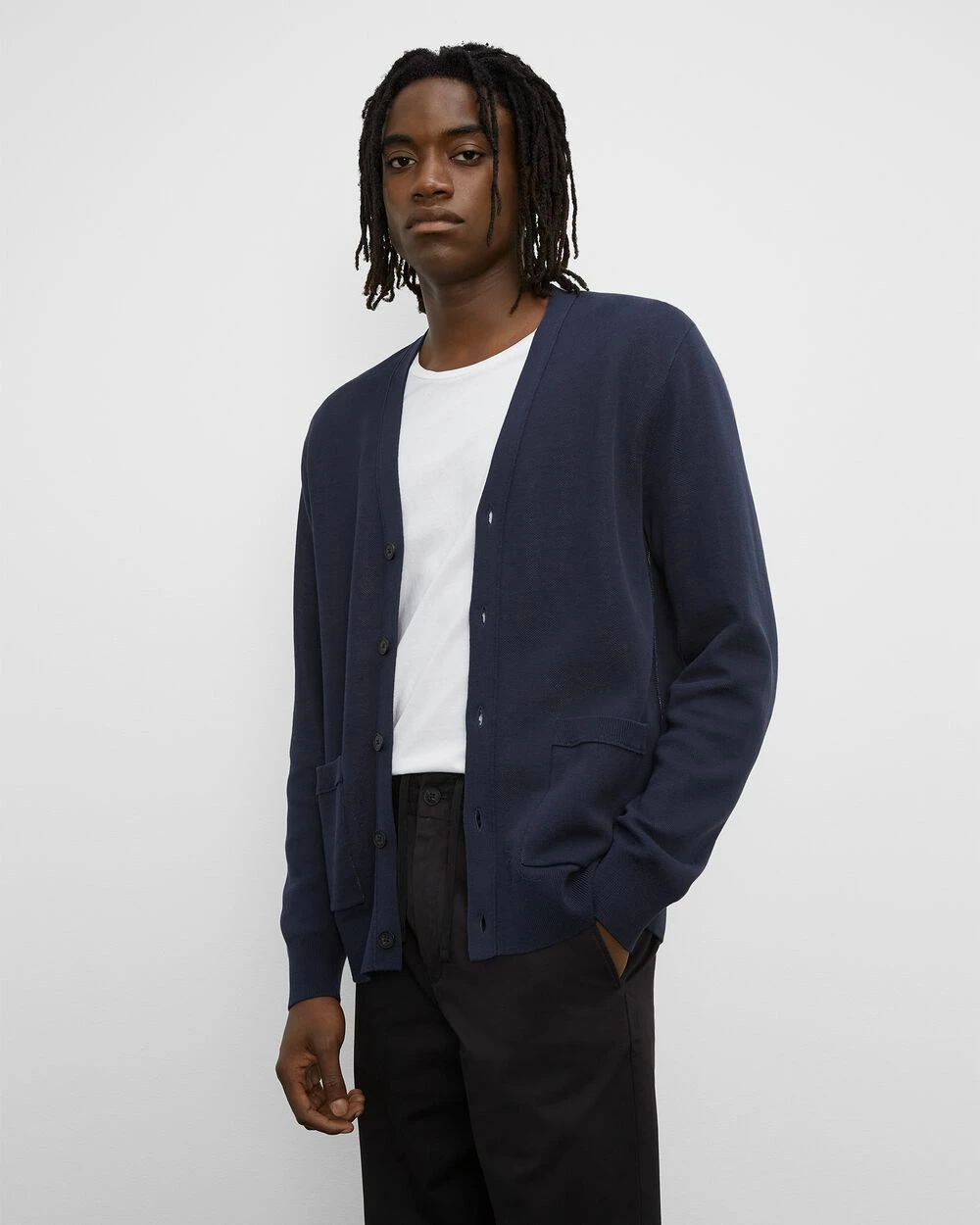 Best reviews of ๐ Club Monaco Men Double Knit Cardigan Navy ๐