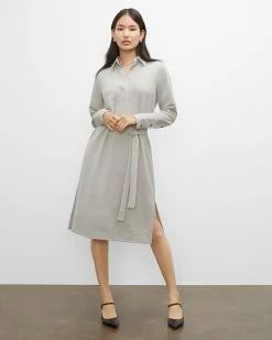 Cheap π Club Monaco π© Women Long π Shirt π Dress Green π€©
