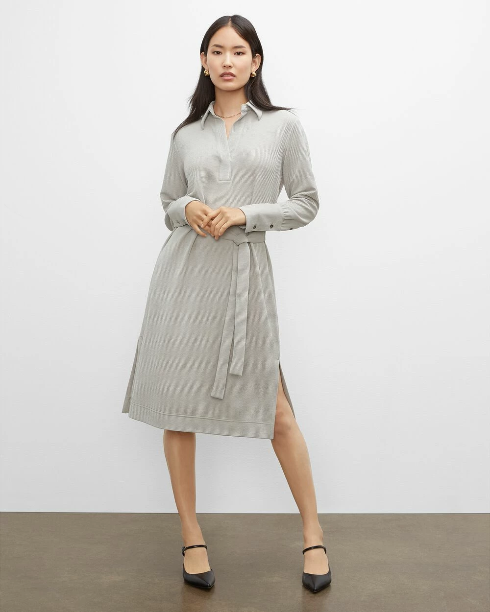 Cheap π Club Monaco π© Women Long π Shirt π Dress Green π€©