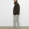 Cheap ⌛ Club Monaco Men Sherpa Jacket Chocolate ⌛