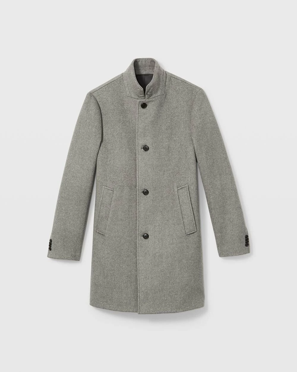 Best deal 🔥 Club Monaco Men Loukas Funnel Neck 🧥 Coat Grey ❤️ - Image 4