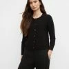 Top 10 🎁 Club Monaco 👩 Women Boiled Wool Cardigan Black 🎉