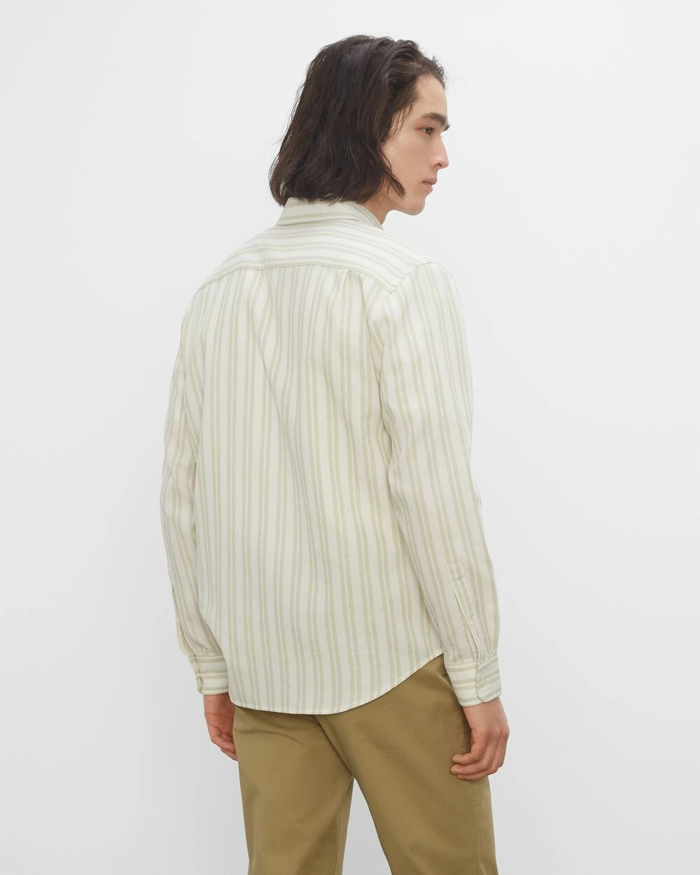 Coupon β Club Monaco Men Long Sleeve Waffle Striped π Shirt Alfalfa π - Image 2