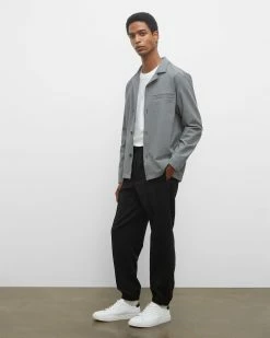 Discount 😍 Club Monaco Men Tech Jogger Black ⌛