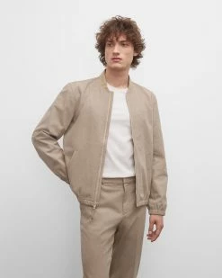 Brand new 🎉 Club Monaco Men Bomber Jacket Khaki 🎁