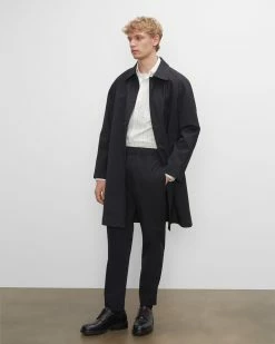 Budget โญ Club Monaco Men Elasticated Trousers Black ๐