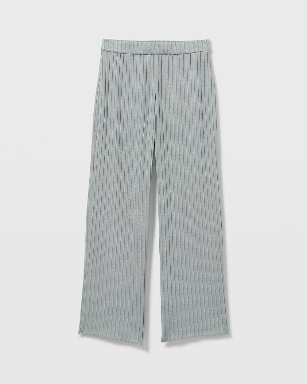 Cheap 🤩 Club Monaco 👩 Women Wide Rib Pants Sage 🤩 - Image 5