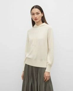 Buy 🥰 Club Monaco 👩 Women Knola Cashmere Ivory 🌟