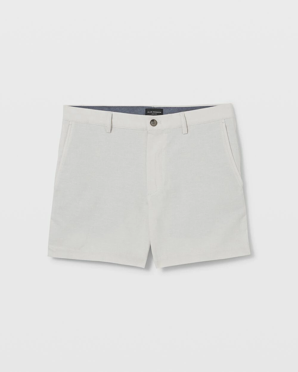 Brand new ๐ Club Monaco Men Jax Chambray 5" Shorts Metal Grey โ๏ธ - Image 5