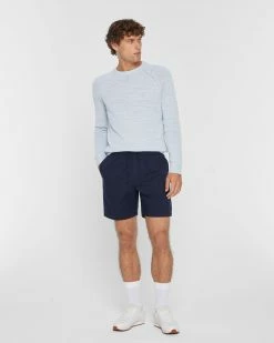 Flash Sale 🎁 Club Monaco Men Utility Shorts Navy 😀