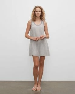 Flash Sale 🛒 Club Monaco 👩 Women Floral Pintuck Scoop Neck Mini 👗 Dress Print 👍