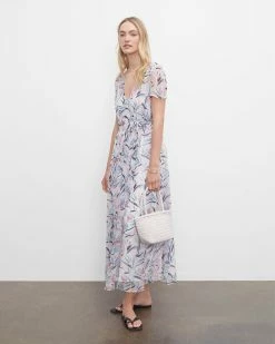 Top 10 ❤️ Club Monaco 👩 Women Maxi Wrap 👗 Dress Print 😀