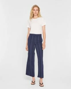 Top 10 🛒 Club Monaco 👩 Women Sonyah Pants Maritime Blue ✔️