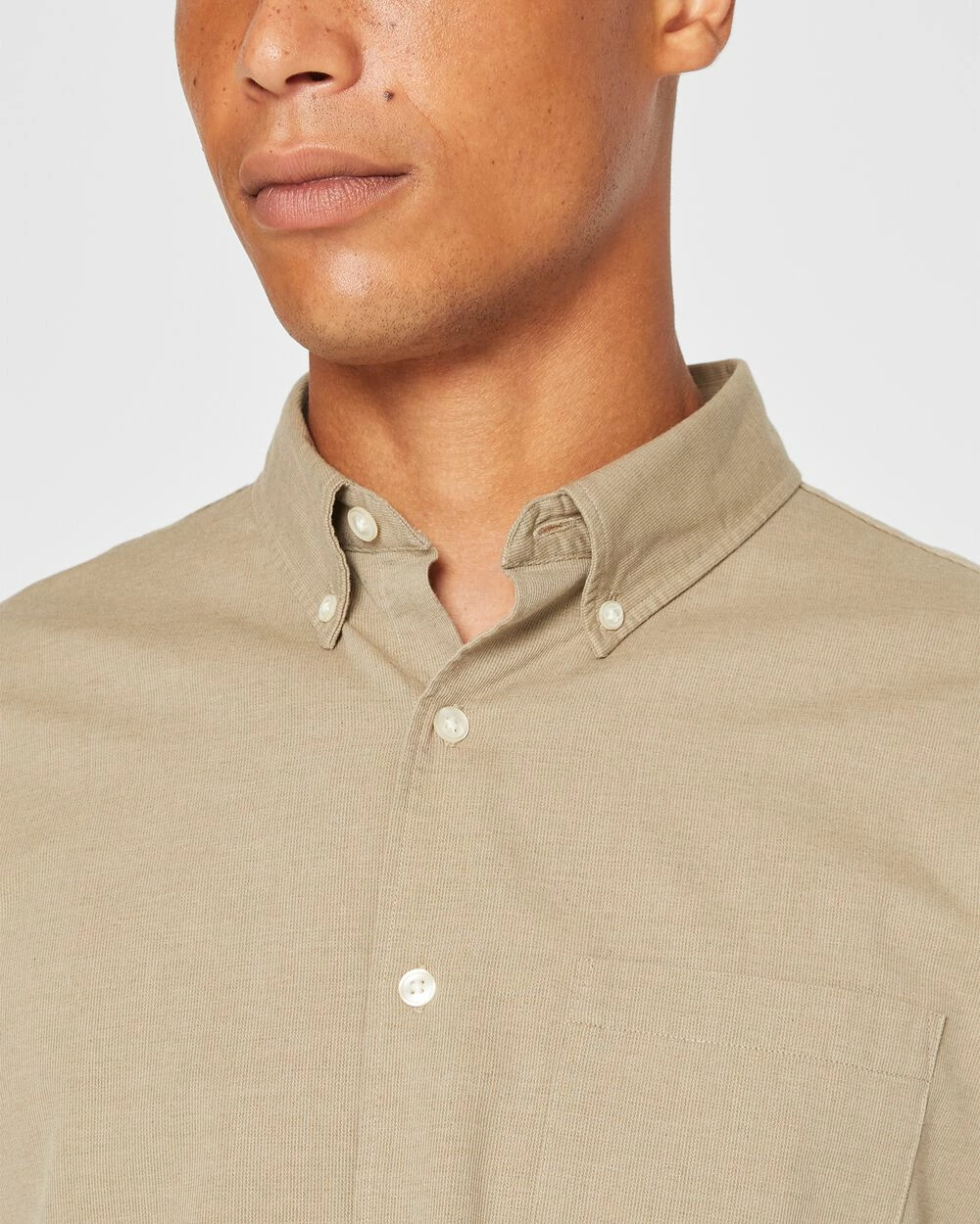 Best deal โ๏ธ Club Monaco Men Long Sleeve Textured Button-Down ๐ Shirt Forest Green ๐งจ - Image 3