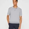 Coupon 🛒 Club Monaco Men Short Sleeve Tech Polo Weathered Blue 😉