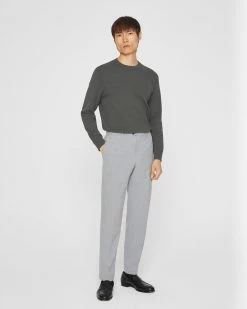Top 10 😀 Club Monaco Men Sutton Puppytooth 👗 Dress Pants Light Grey Multi 👍