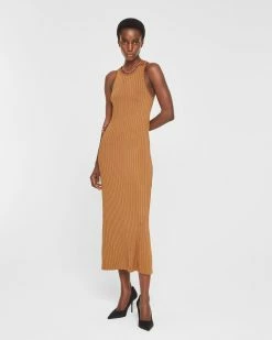 Best deal 🔔 Club Monaco 👩 Women Slinky Racerback 👗 Dress Fox ⭐