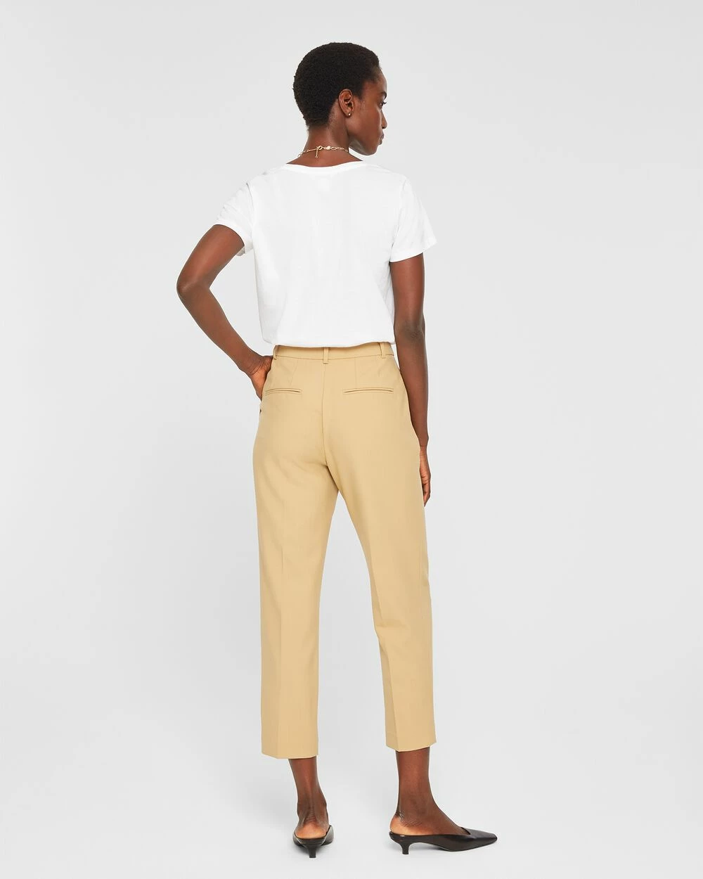 Best Sale ๐ Club Monaco ๐ฉ Women Borrem Pants Camel ๐ - Image 2