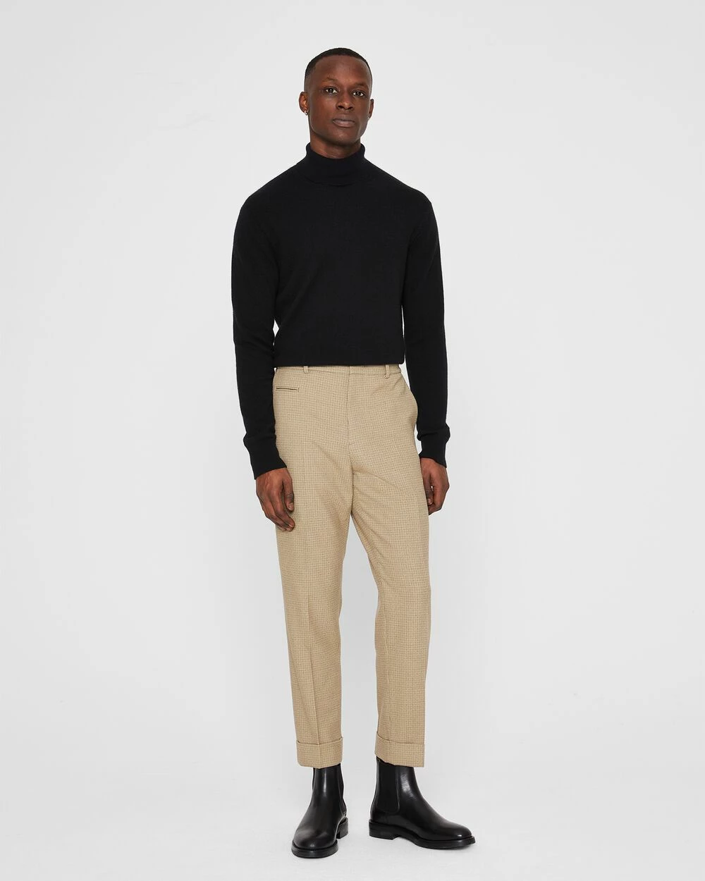 Flash Sale ๐ Club Monaco Men Drainpipe Pants Taupe Multi ๐ฅ - Image 4