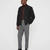 Best deal 💯 Club Monaco Men Drainpipe Glen Plaid Pants Black Plaid 🤩