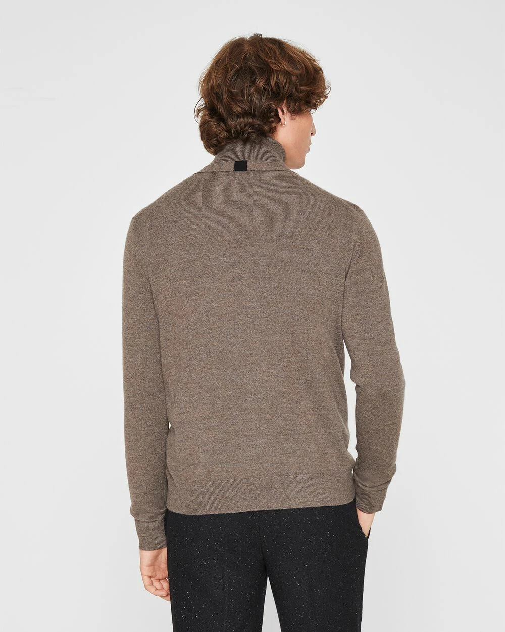 Buy π Club Monaco Men Merino Wool Cardigan Brown β€οΈ - Image 2