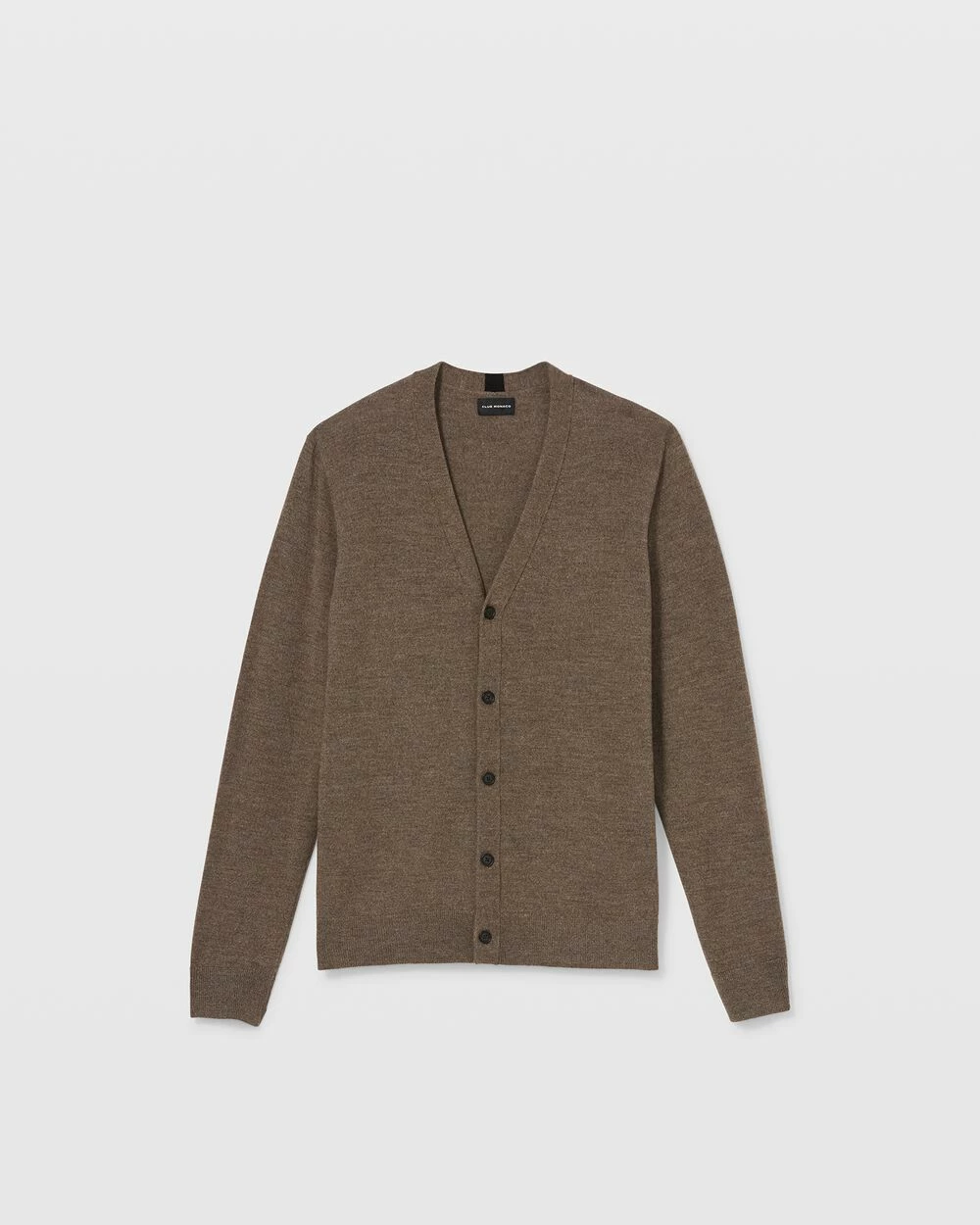 Buy π Club Monaco Men Merino Wool Cardigan Brown β€οΈ - Image 5