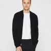 Buy 🎁 Club Monaco Men Cashmere Full Zip Sweater Black 🔥
