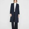 Cheapest 👍 Club Monaco 👩 Women Slim Tailored 🧥 Coat Black And White ⌛