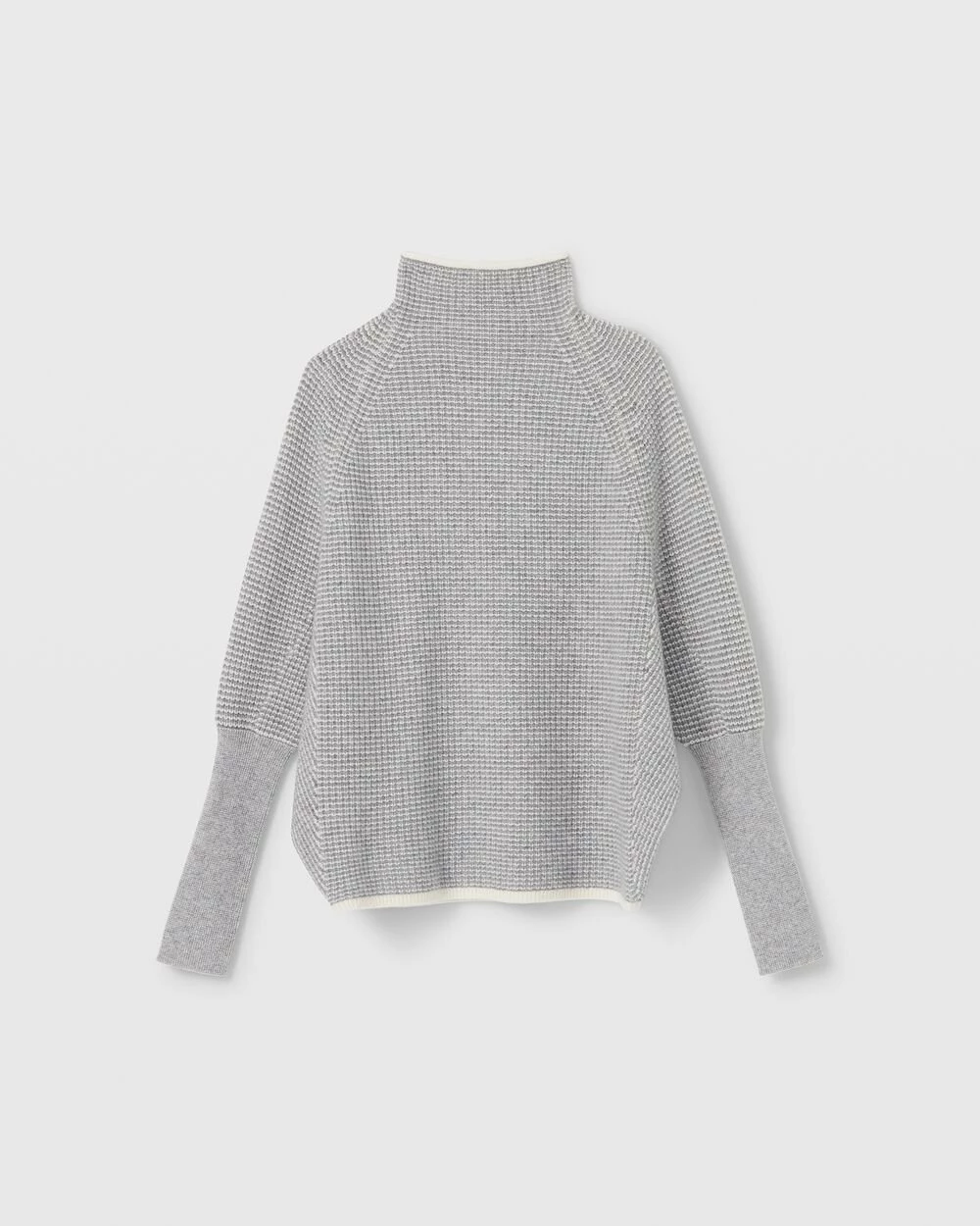 Best deal 😍 Club Monaco 👩 Women Stripe Emma Cashmere Sweater Grey Multi 😍 - Image 4