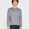 Brand new 🎉 Club Monaco Men Tech Terry Sweatshirt Mid Grey ⌛