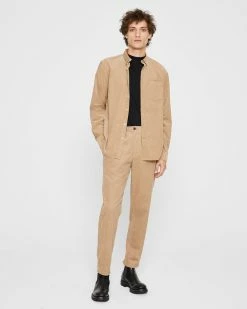 Best deal ๐คฉ Club Monaco Men Elasticated Corduroy Pants Tan ๐