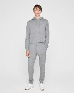 Best Sale ๐ Club Monaco Men Brushed Lounge Pants Dark Heather Grey ๐