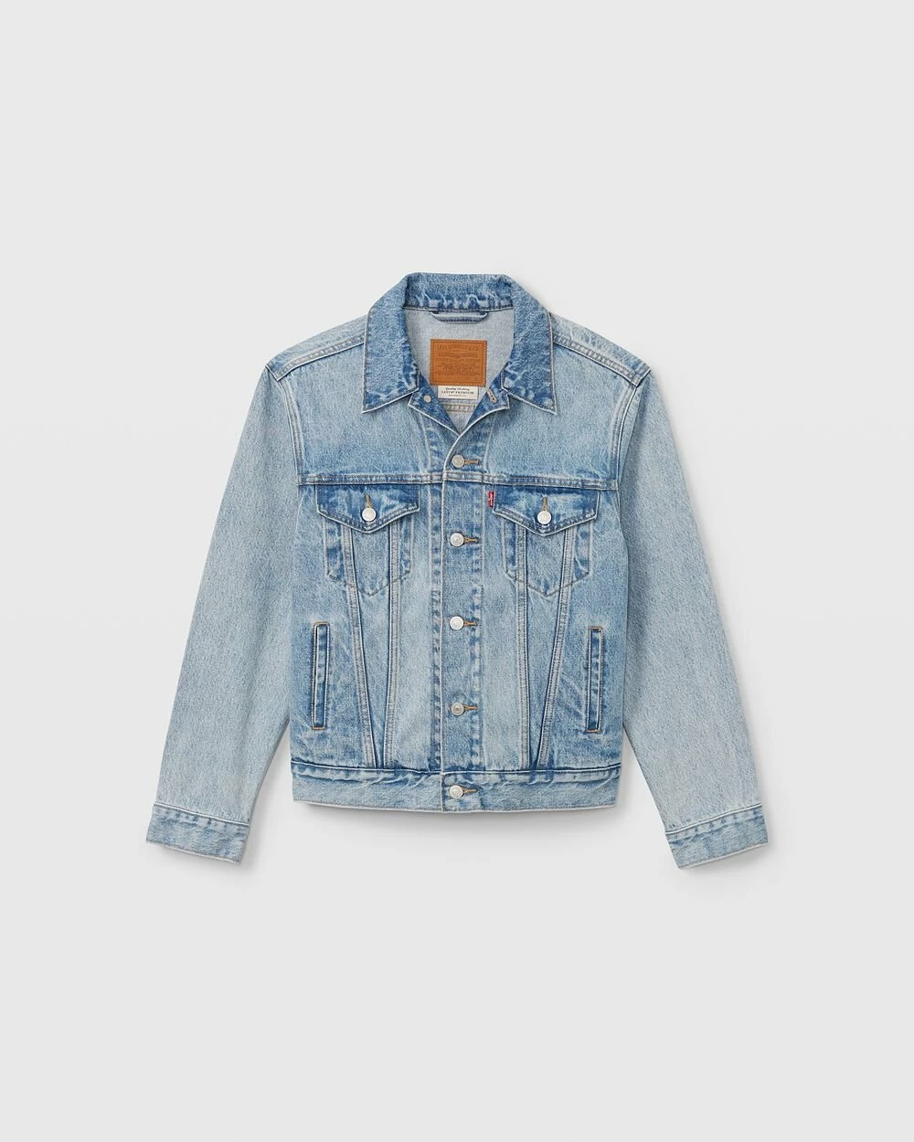Hot Sale ๐ฅฐ Club Monaco ๐ฉ Women Leviโsยฎ Ex-Boyfriend Trucker Jacket For Real ๐งจ - Image 5