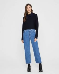 Hot Sale ✔️ Club Monaco 👩 Women Levi’s® Ribcage Straight Ankle 👖 Jeans Jazz Pop 🧨