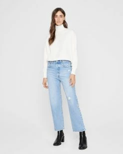 Outlet ✨ Club Monaco 👩 Women Levi’s® Ribcage Straight Ankle 👖 Jeans Samba Done 😉